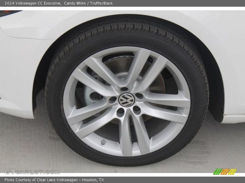 Candy White / Truffle/Black 2014 Volkswagen CC Executive