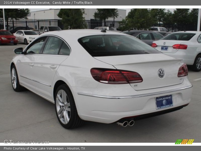 Candy White / Truffle/Black 2014 Volkswagen CC Executive