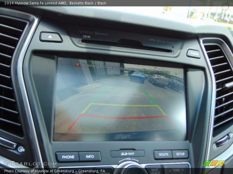 Becketts Black / Black 2014 Hyundai Santa Fe Limited AWD