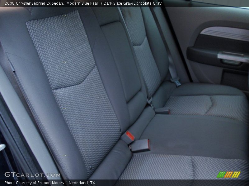 Modern Blue Pearl / Dark Slate Gray/Light Slate Gray 2008 Chrysler Sebring LX Sedan