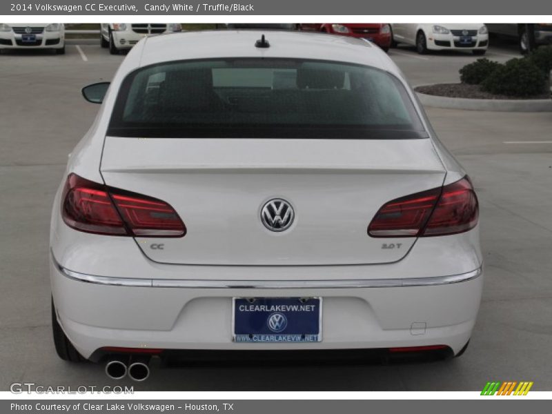 Candy White / Truffle/Black 2014 Volkswagen CC Executive