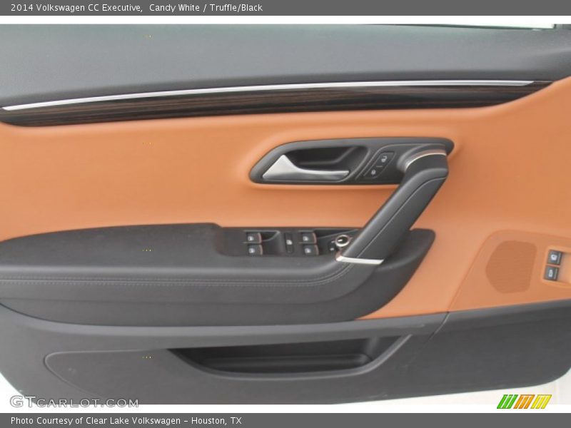 Candy White / Truffle/Black 2014 Volkswagen CC Executive