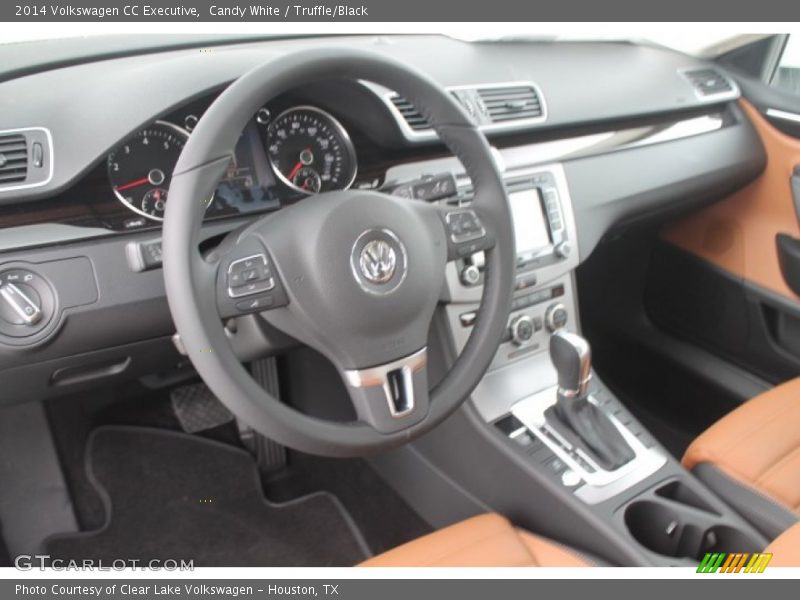 Candy White / Truffle/Black 2014 Volkswagen CC Executive