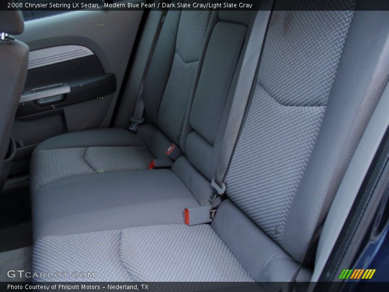 Modern Blue Pearl / Dark Slate Gray/Light Slate Gray 2008 Chrysler Sebring LX Sedan