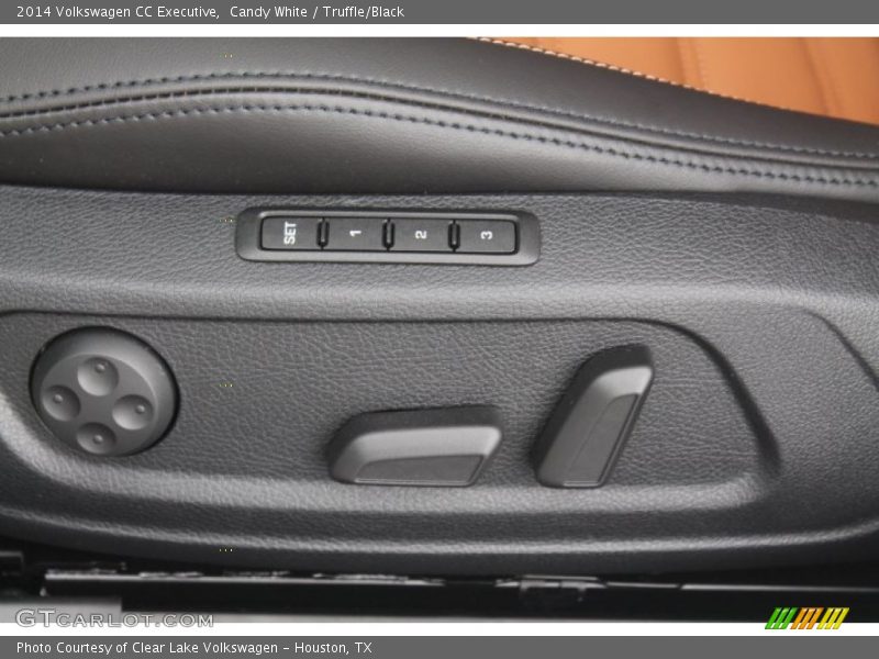 Candy White / Truffle/Black 2014 Volkswagen CC Executive