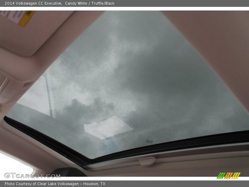 Candy White / Truffle/Black 2014 Volkswagen CC Executive