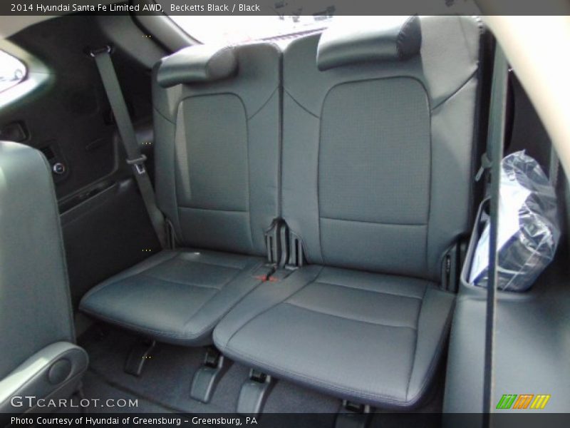 Becketts Black / Black 2014 Hyundai Santa Fe Limited AWD