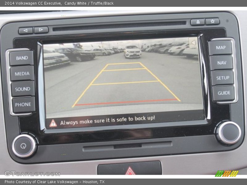 Candy White / Truffle/Black 2014 Volkswagen CC Executive