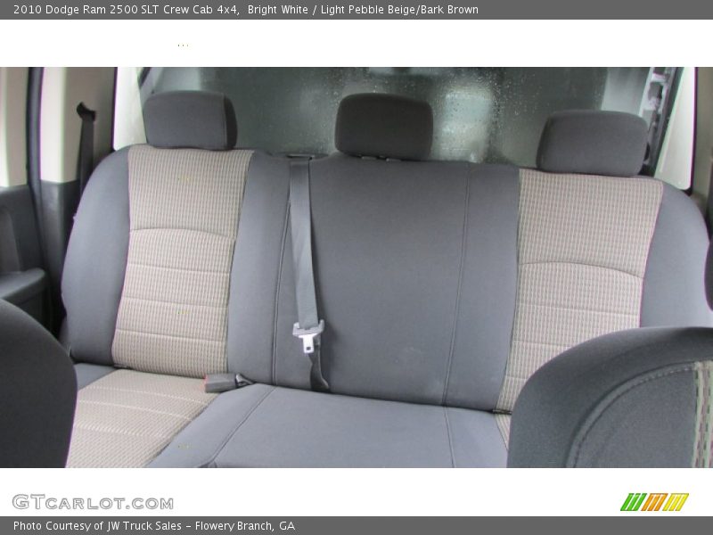 Bright White / Light Pebble Beige/Bark Brown 2010 Dodge Ram 2500 SLT Crew Cab 4x4