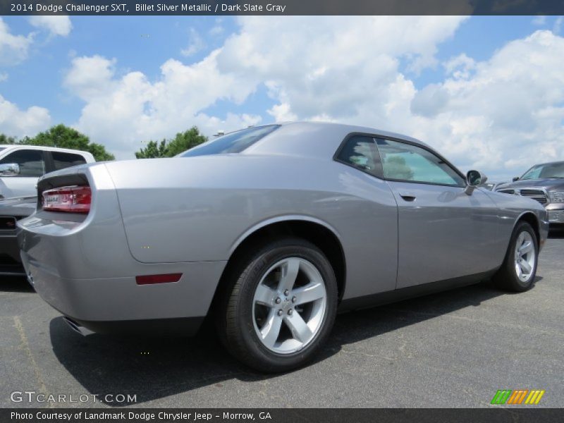 Billet Silver Metallic / Dark Slate Gray 2014 Dodge Challenger SXT