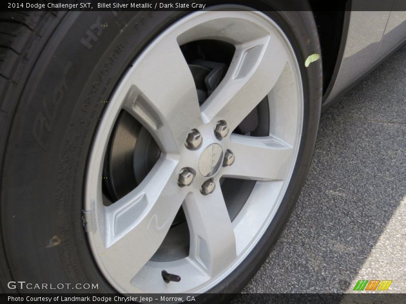 Billet Silver Metallic / Dark Slate Gray 2014 Dodge Challenger SXT