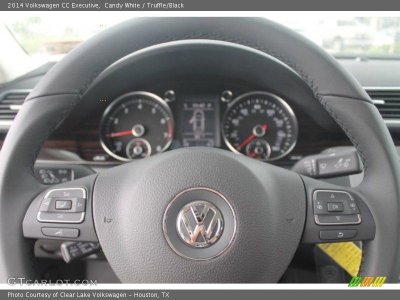 Candy White / Truffle/Black 2014 Volkswagen CC Executive