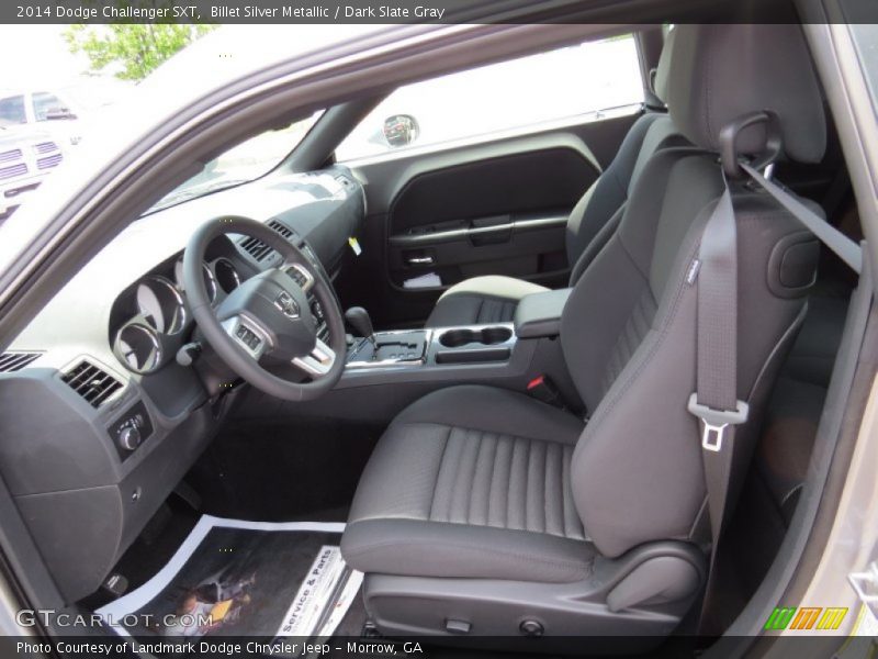 Billet Silver Metallic / Dark Slate Gray 2014 Dodge Challenger SXT