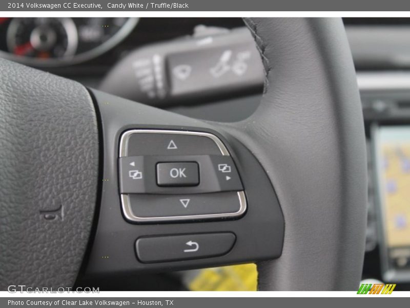 Candy White / Truffle/Black 2014 Volkswagen CC Executive