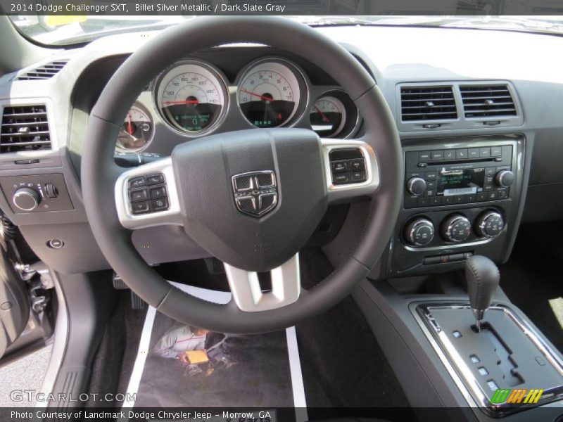 Billet Silver Metallic / Dark Slate Gray 2014 Dodge Challenger SXT
