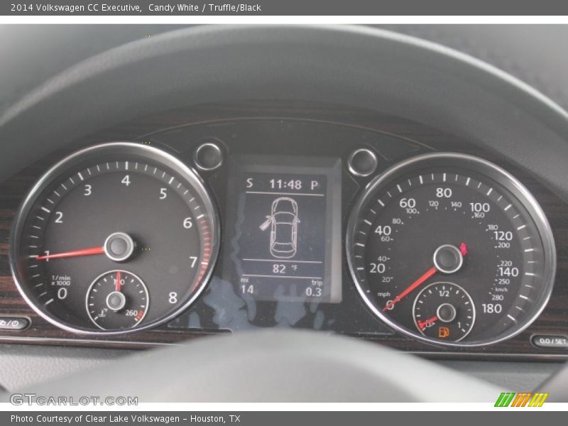 Candy White / Truffle/Black 2014 Volkswagen CC Executive