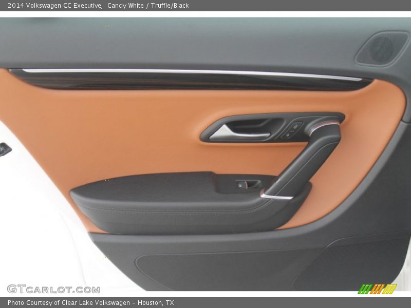Candy White / Truffle/Black 2014 Volkswagen CC Executive