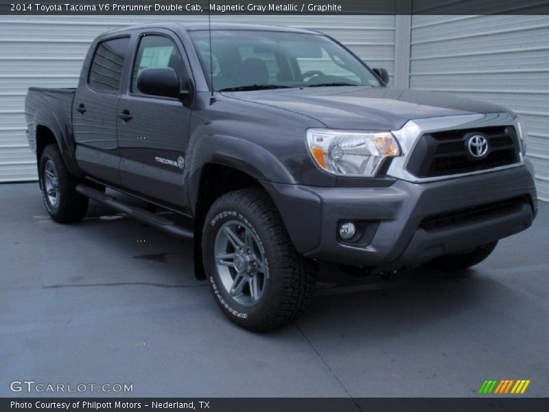 Magnetic Gray Metallic / Graphite 2014 Toyota Tacoma V6 Prerunner Double Cab
