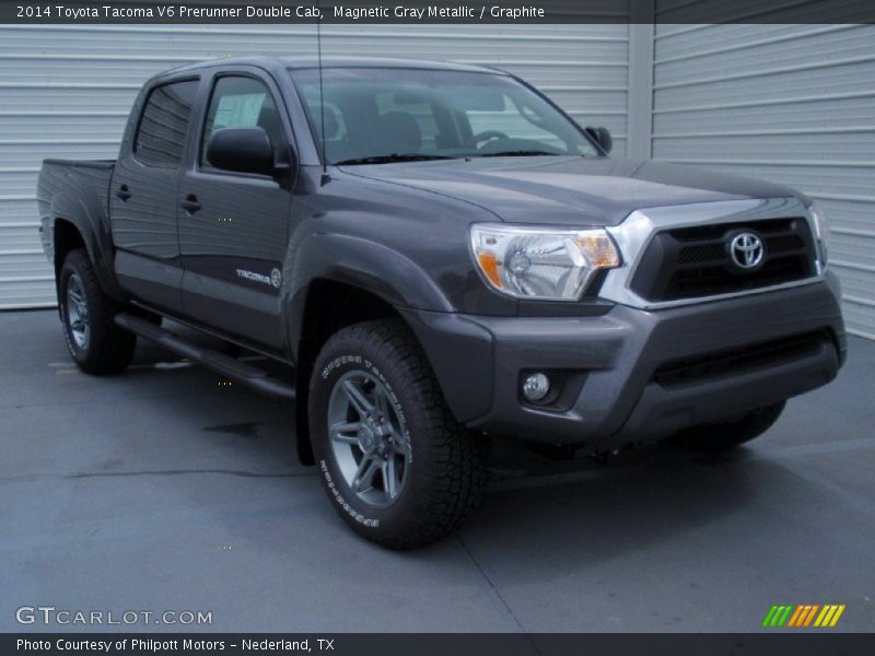 Magnetic Gray Metallic / Graphite 2014 Toyota Tacoma V6 Prerunner Double Cab