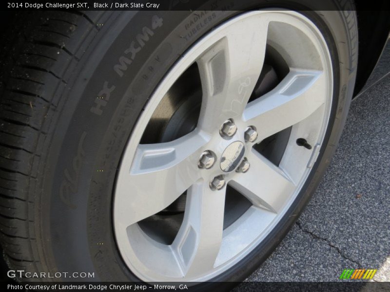 Black / Dark Slate Gray 2014 Dodge Challenger SXT