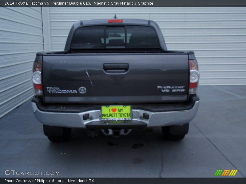 Magnetic Gray Metallic / Graphite 2014 Toyota Tacoma V6 Prerunner Double Cab
