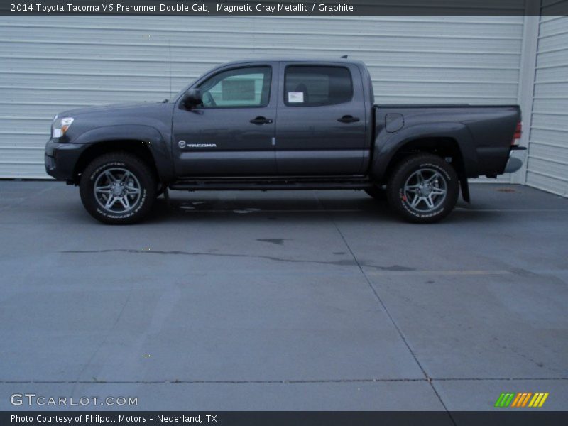 Magnetic Gray Metallic / Graphite 2014 Toyota Tacoma V6 Prerunner Double Cab