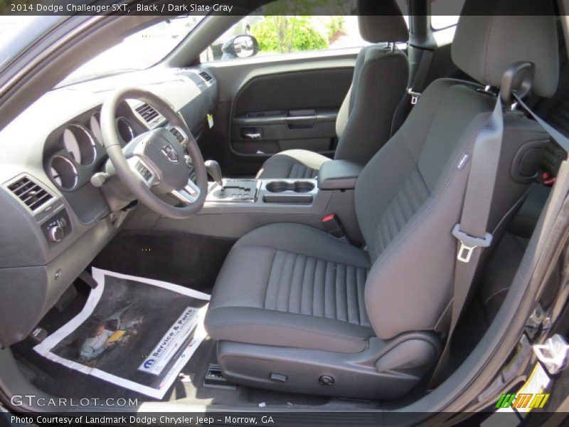 Black / Dark Slate Gray 2014 Dodge Challenger SXT