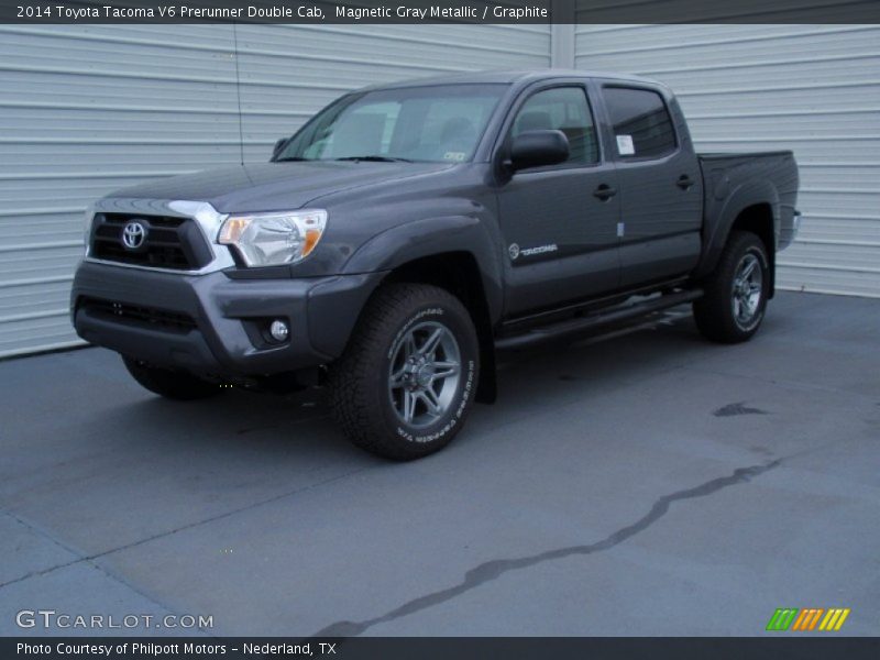 Magnetic Gray Metallic / Graphite 2014 Toyota Tacoma V6 Prerunner Double Cab