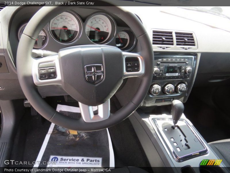 Black / Dark Slate Gray 2014 Dodge Challenger SXT