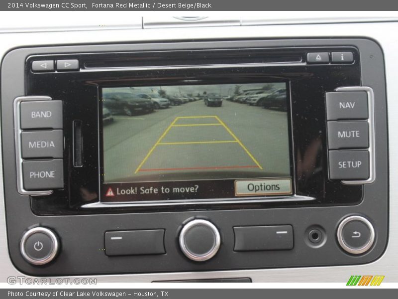 Fortana Red Metallic / Desert Beige/Black 2014 Volkswagen CC Sport