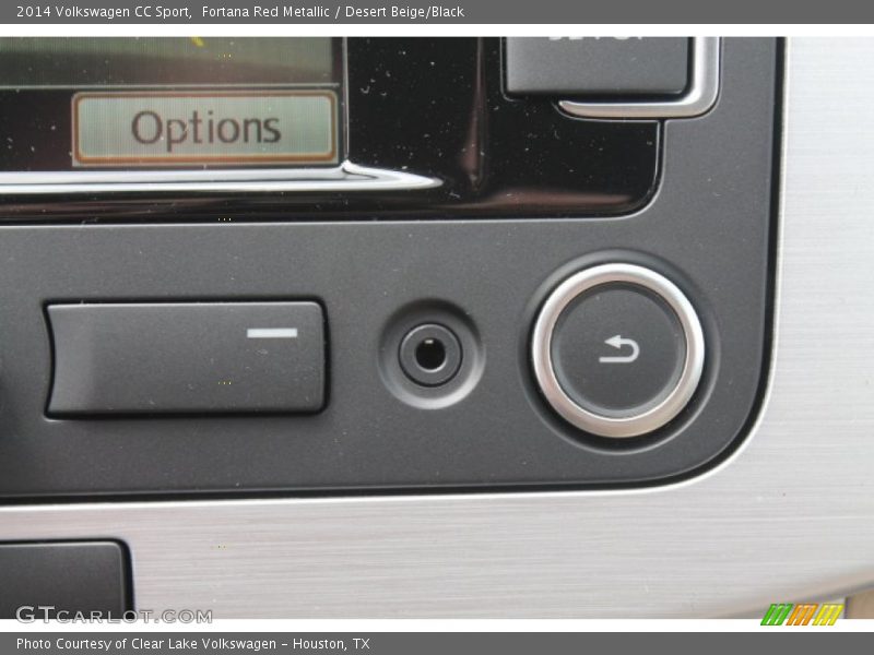 Fortana Red Metallic / Desert Beige/Black 2014 Volkswagen CC Sport