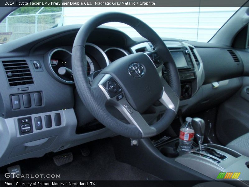 Magnetic Gray Metallic / Graphite 2014 Toyota Tacoma V6 Prerunner Double Cab