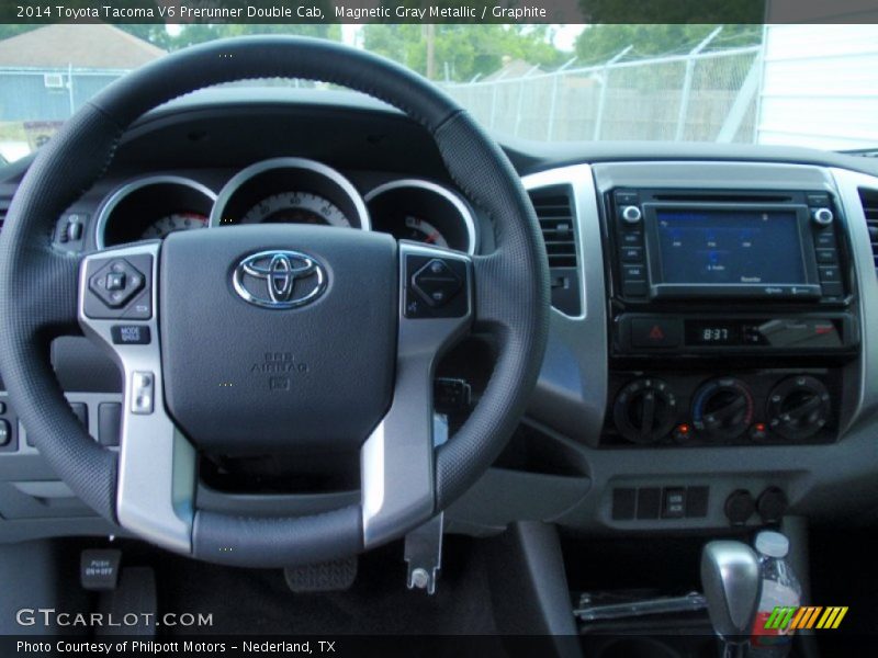 Magnetic Gray Metallic / Graphite 2014 Toyota Tacoma V6 Prerunner Double Cab