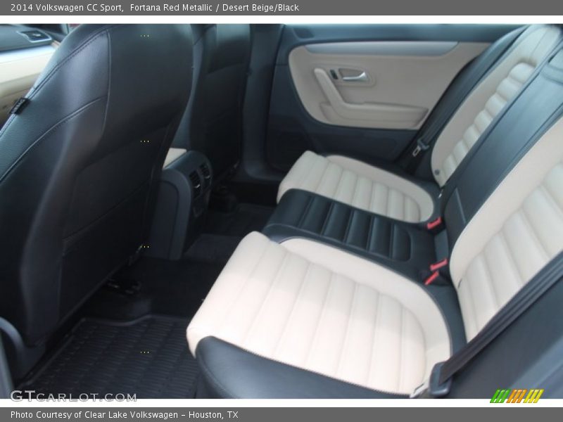 Fortana Red Metallic / Desert Beige/Black 2014 Volkswagen CC Sport