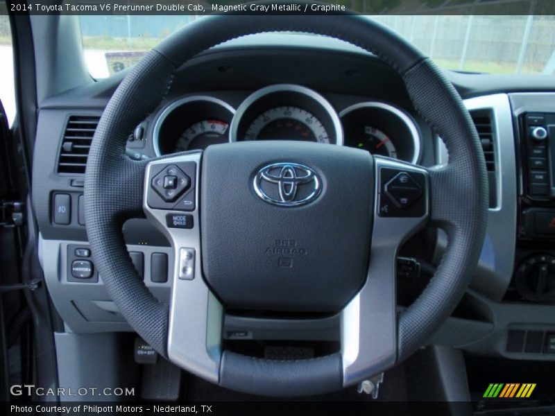 Magnetic Gray Metallic / Graphite 2014 Toyota Tacoma V6 Prerunner Double Cab