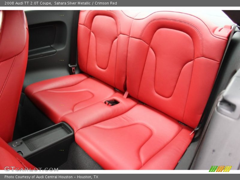 Rear Seat of 2008 TT 2.0T Coupe