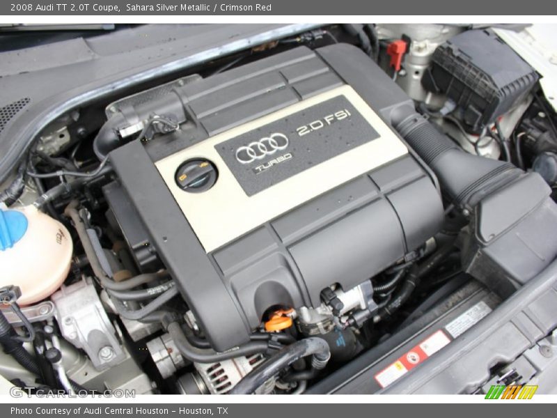  2008 TT 2.0T Coupe Engine - 2.0 Liter FSI Turbocharged DOHC 16-Valve VVT 4 Cylinder