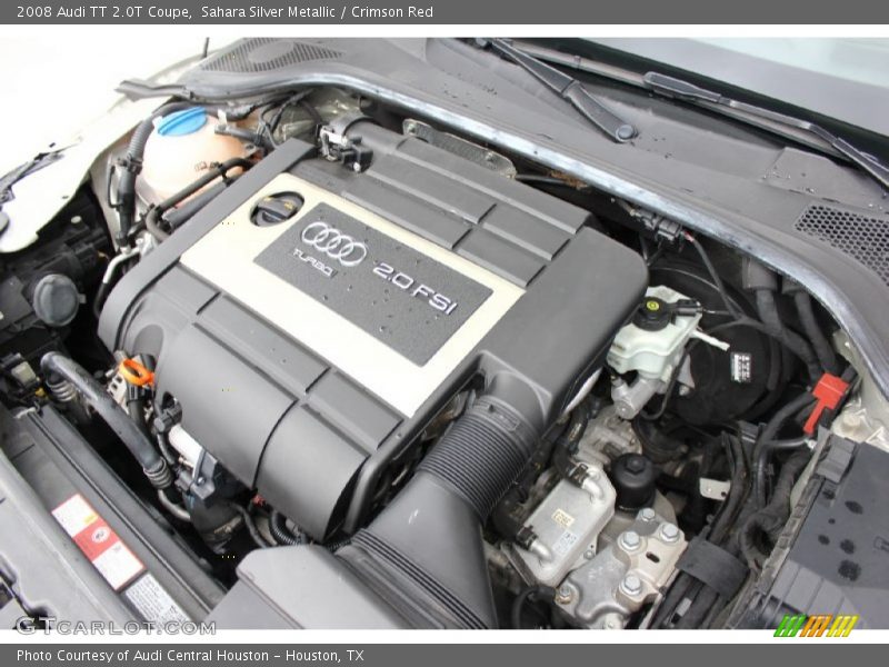  2008 TT 2.0T Coupe Engine - 2.0 Liter FSI Turbocharged DOHC 16-Valve VVT 4 Cylinder