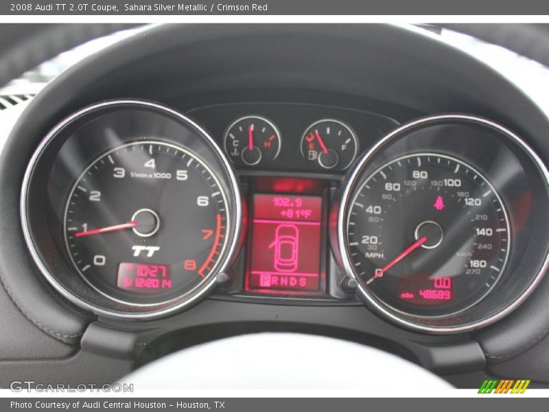  2008 TT 2.0T Coupe 2.0T Coupe Gauges