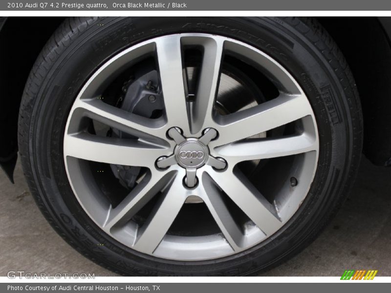 Orca Black Metallic / Black 2010 Audi Q7 4.2 Prestige quattro