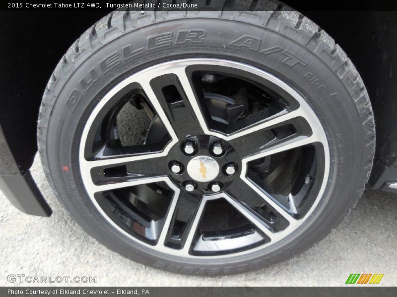 Tungsten Metallic / Cocoa/Dune 2015 Chevrolet Tahoe LTZ 4WD