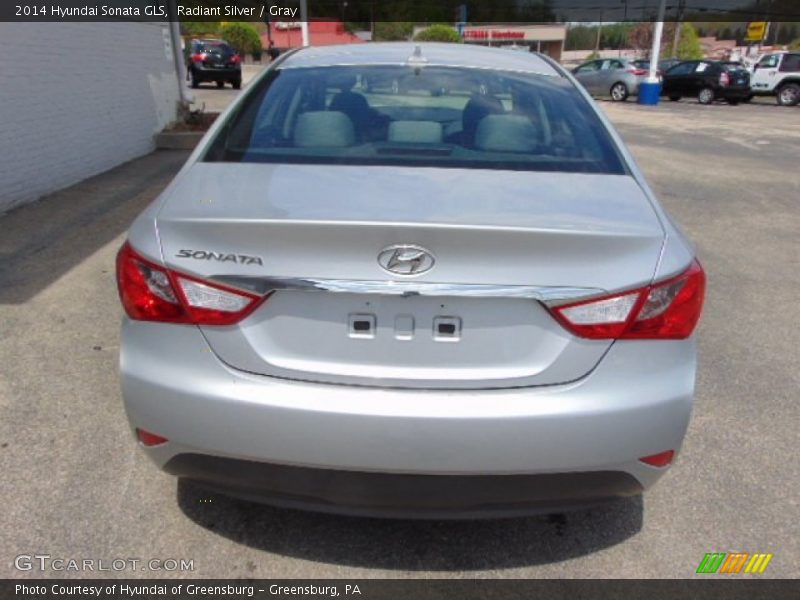 Radiant Silver / Gray 2014 Hyundai Sonata GLS