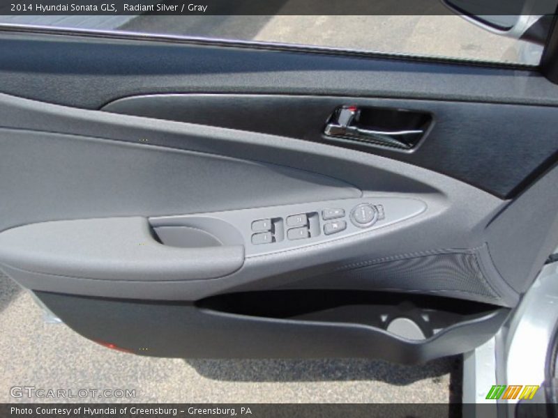 Radiant Silver / Gray 2014 Hyundai Sonata GLS