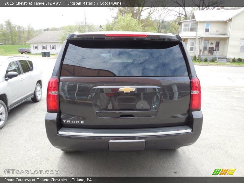 Tungsten Metallic / Cocoa/Dune 2015 Chevrolet Tahoe LTZ 4WD