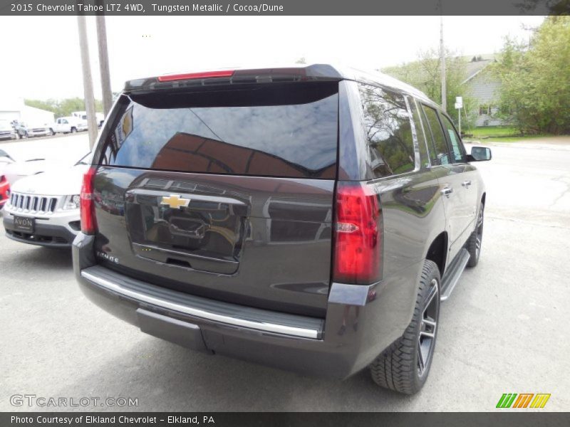 Tungsten Metallic / Cocoa/Dune 2015 Chevrolet Tahoe LTZ 4WD