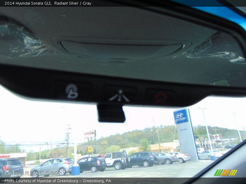 Radiant Silver / Gray 2014 Hyundai Sonata GLS