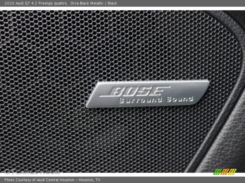 Orca Black Metallic / Black 2010 Audi Q7 4.2 Prestige quattro