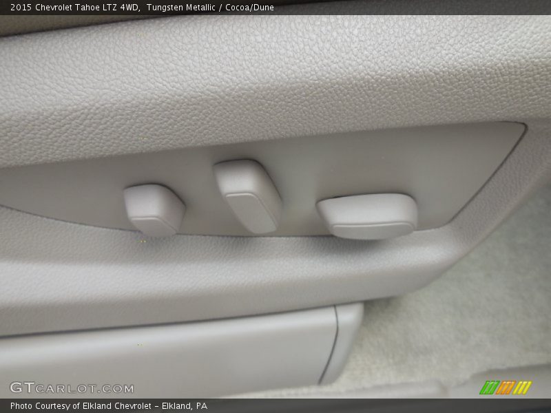 Tungsten Metallic / Cocoa/Dune 2015 Chevrolet Tahoe LTZ 4WD