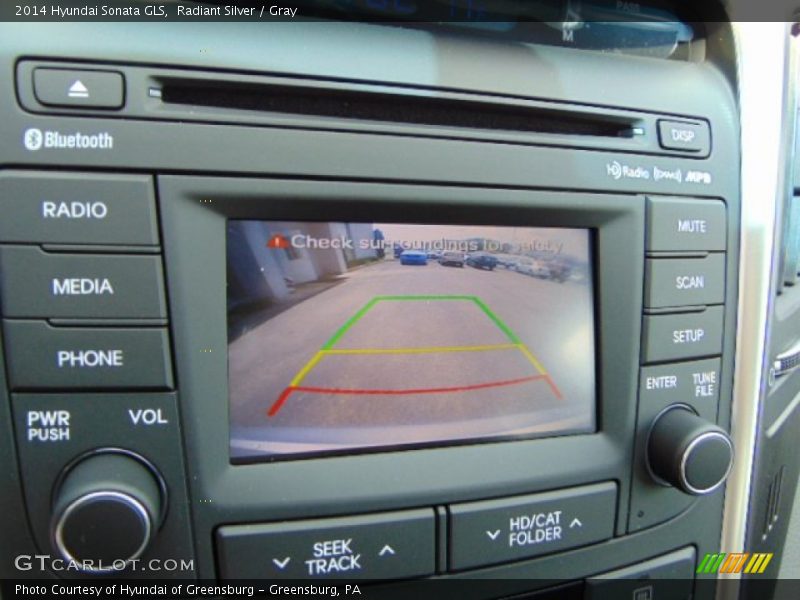 Radiant Silver / Gray 2014 Hyundai Sonata GLS