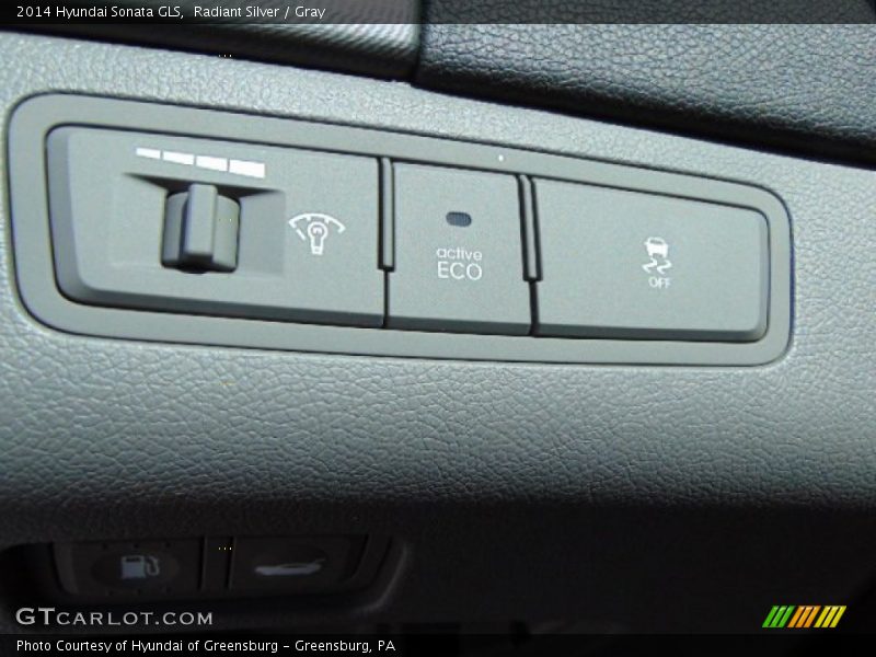Radiant Silver / Gray 2014 Hyundai Sonata GLS